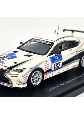 EBBRO 1/43 雷克萨斯 RC #187 2015 纽伯格林赛道  树脂汽车模型