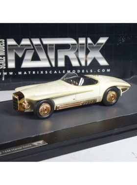 Matrix 1/43 美世 眼镜蛇老爷车 1965 Mercer Cobra 树脂汽车模型