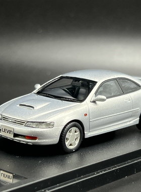 Hi-Story 1:43 丰田雷凌 GT-Z COROLLA LEVIN 1991 树脂车模 银色