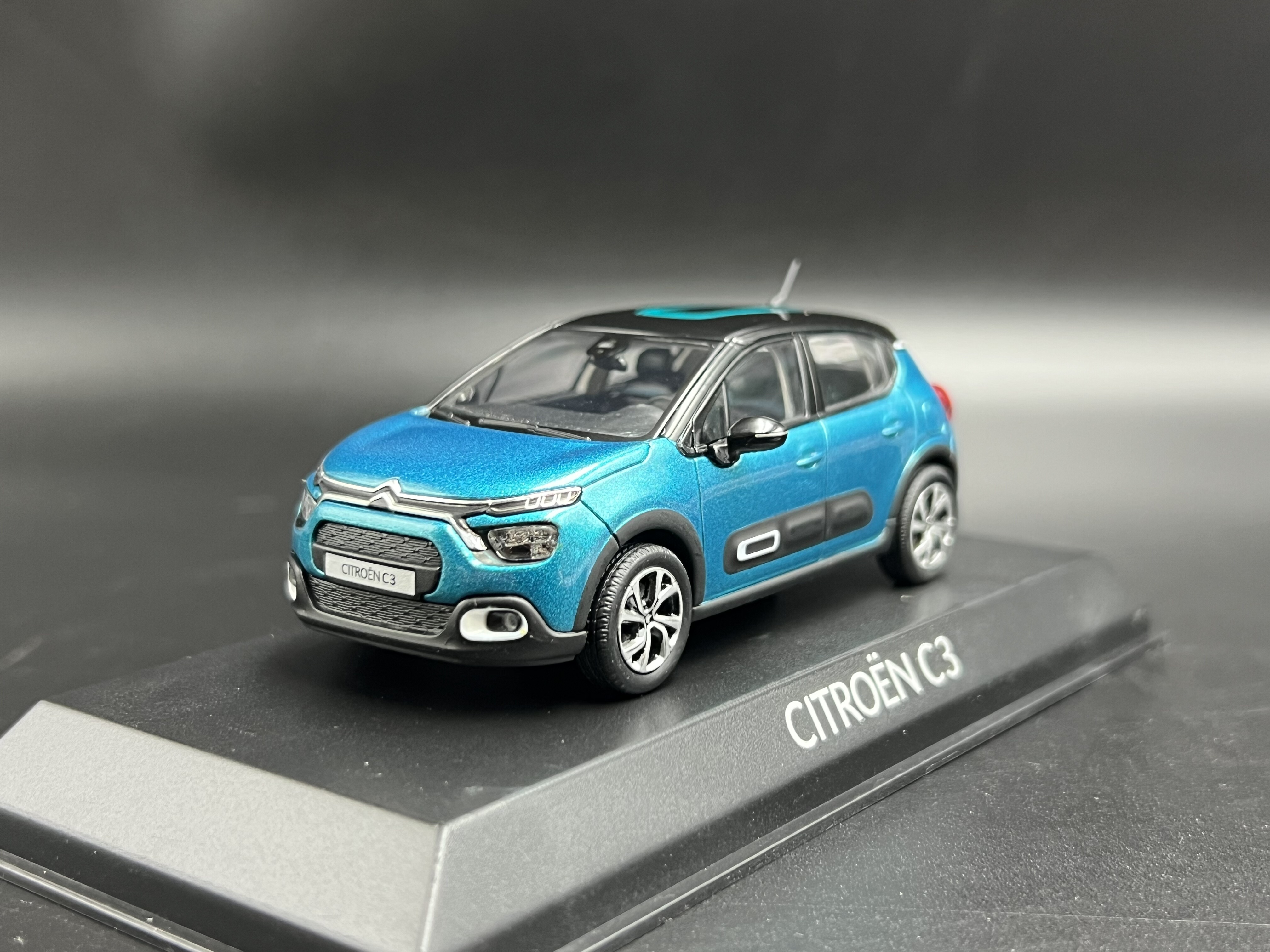 诺威尔 Norev 1:43 雪铁龙 Citroen c3 蓝色 2020 合金汽车模型