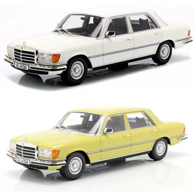 iscale 1/18 奔驰S级 450sel 6.9 第五代 1976 W116 合金汽车模型