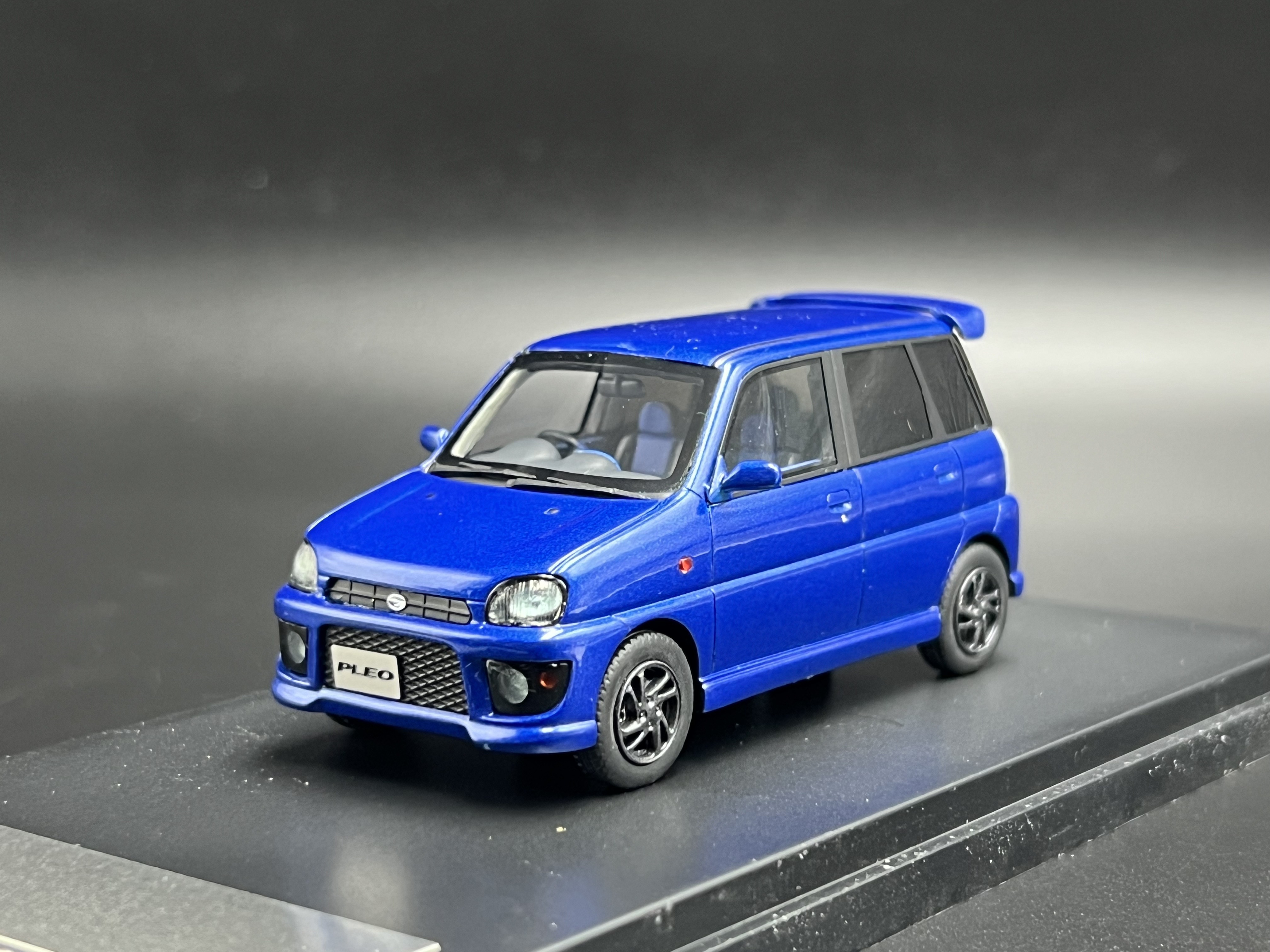 Hi-Story 1:43 斯巴鲁 普雷欧 SUBARU  PLEO NICOT 树脂车模 蓝色