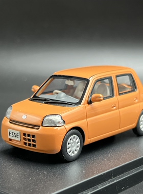 Hi-story 1:43 日产 大发 ESSE DAIHATSU 2006 橙色 树脂汽车模型