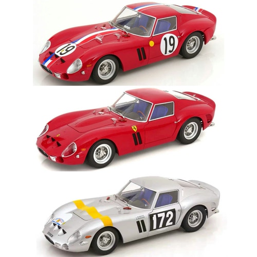 KK 1:12 法拉利 Ferrari 250GTO 拉力赛 #172 #19 合金汽车模型