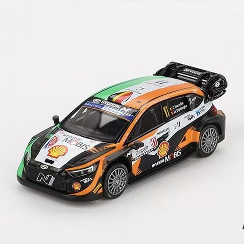 MINIGT 1:64 现代 i20 N  #11 冠军车 拉力赛车合金汽车模型 #972