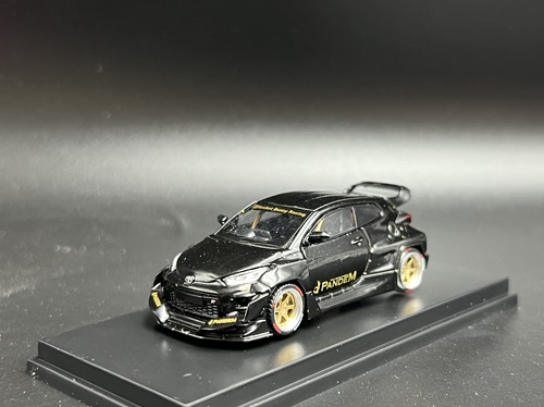 POPRACE 1/64 丰田 雅力士 GR Yaris 菲律宾限定 合金车模型 散瑕