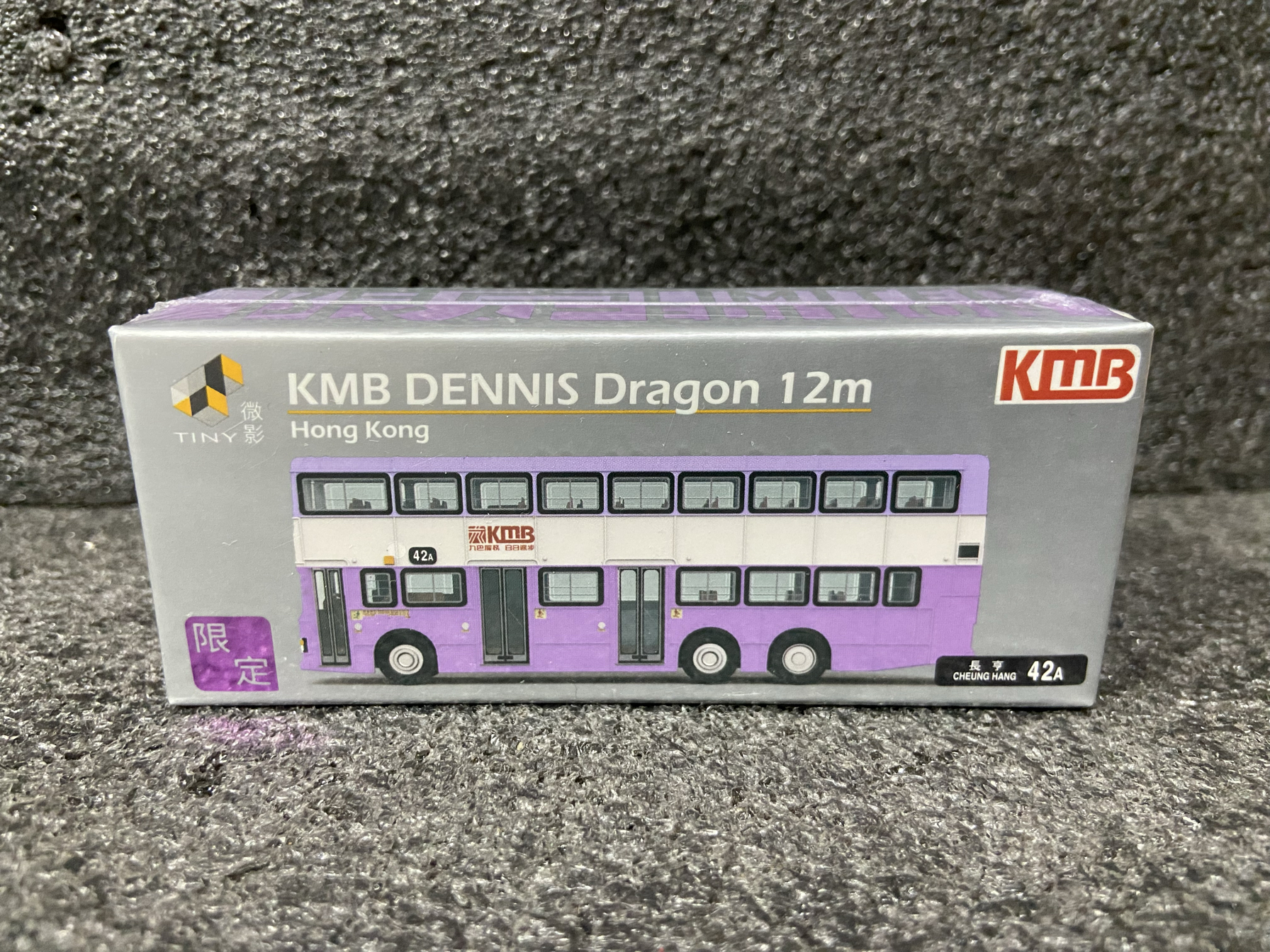 TINY 微影 香港 KMB 丹尼士巨龙12米 九巴 限定 合金汽车模型42A