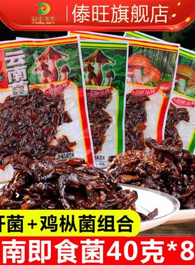 傣旺即食鸡枞菌牛肝菌零食小吃