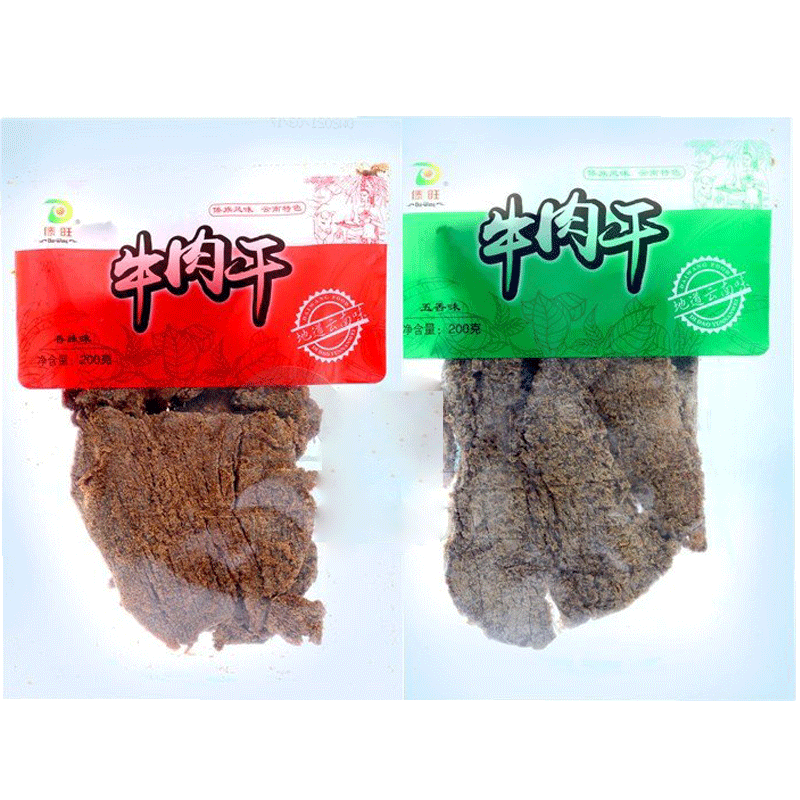 傣旺牛肉干200g越嚼越香