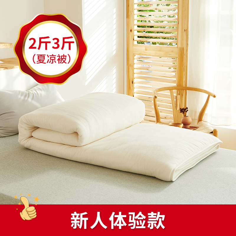 手工棉花被新疆保暖被芯可垫可盖