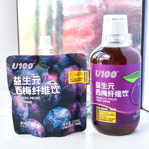 益生元西梅纤维饮袋装瓶装