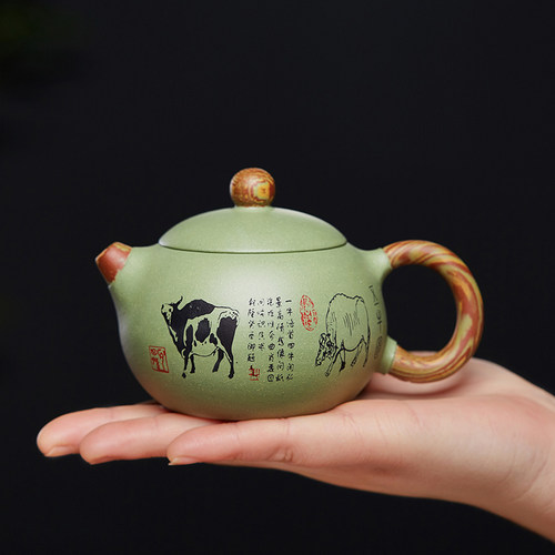 宜兴紫砂壶纯全手工西施壶