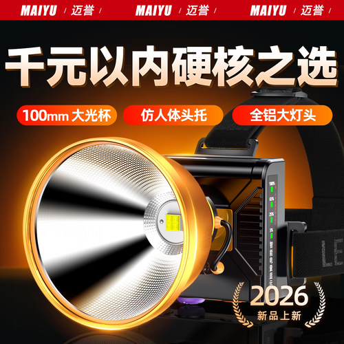 2026新款超亮远射头灯战到天亮
