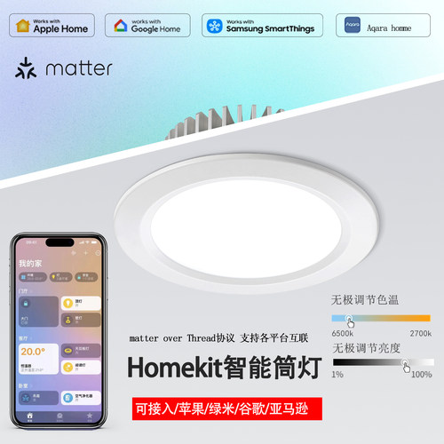 matter智能筒灯Thread协议