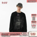 重磅打底衫 BJHG不计后果长袖 新疆纯棉潮牌美式 卫衣冬季 女 T恤男款