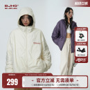 潮牌情侣连帽防寒服 BJHG不计后果轻薄款 羽绒服男款 冬季 2025新短款