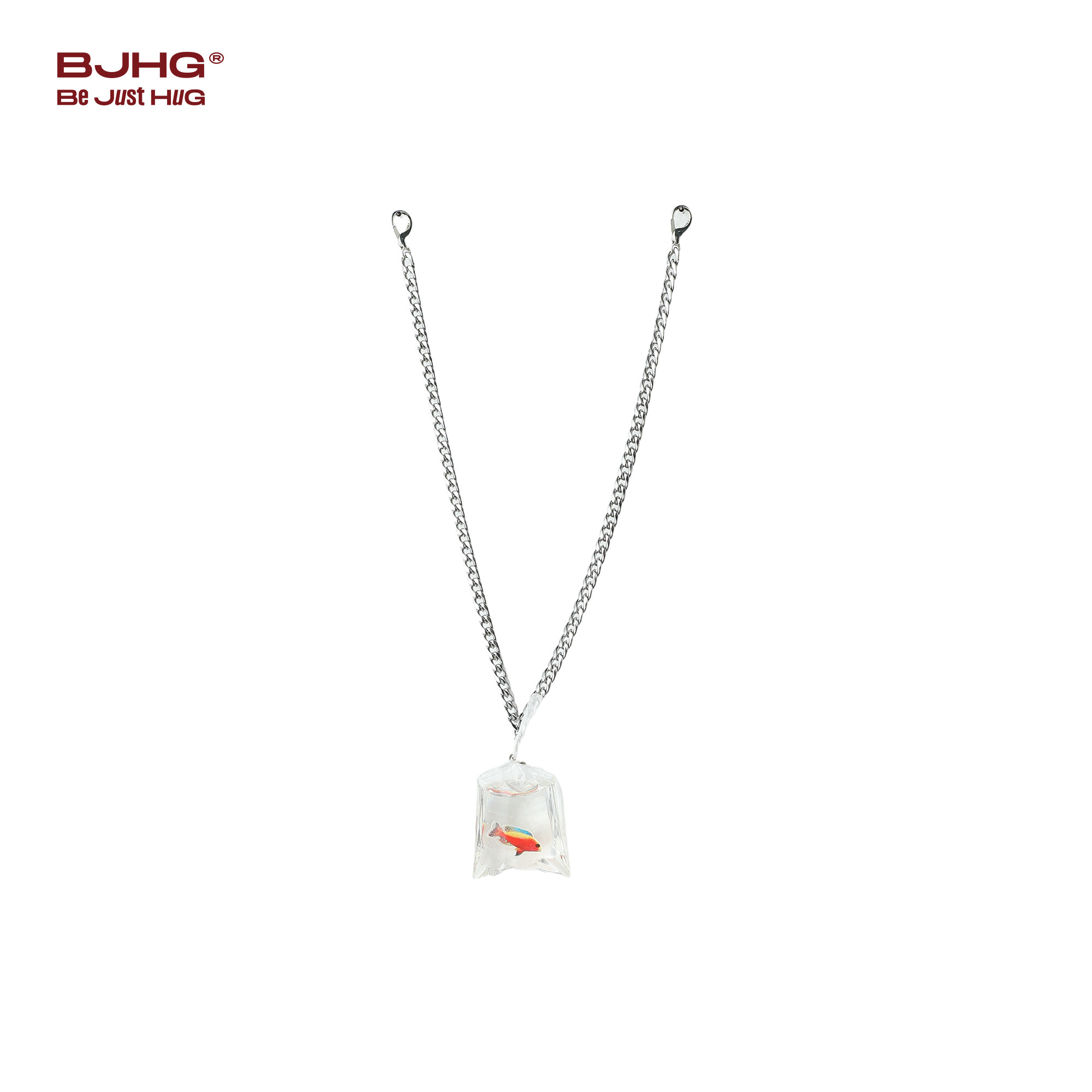 BJHG不计后果原创趣味小金鱼挂饰潮设计小众可爱衣服包包挂件配饰