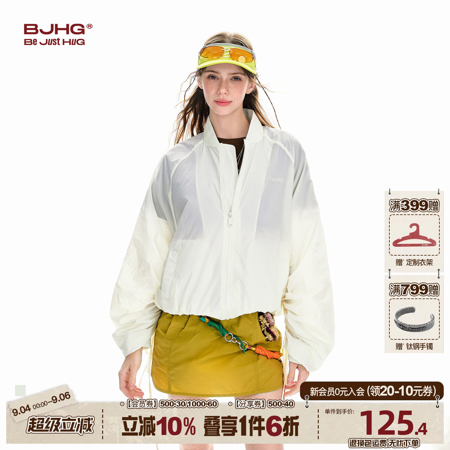 BJHG防晒衣防紫外线夏新薄款透气图片