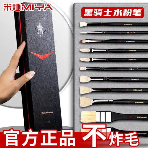 美院老师推荐-米娅黑骑士水粉笔