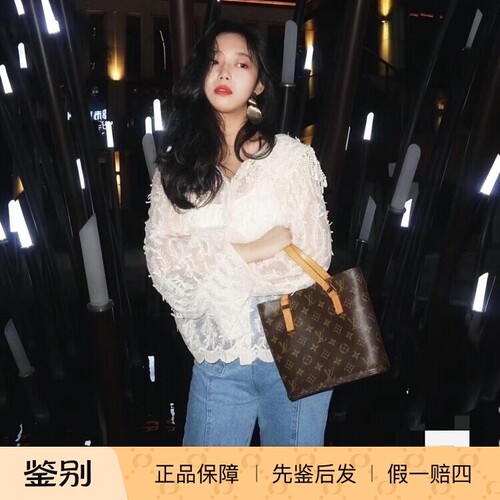 正品老花LV/路易威登/薇薇安小号