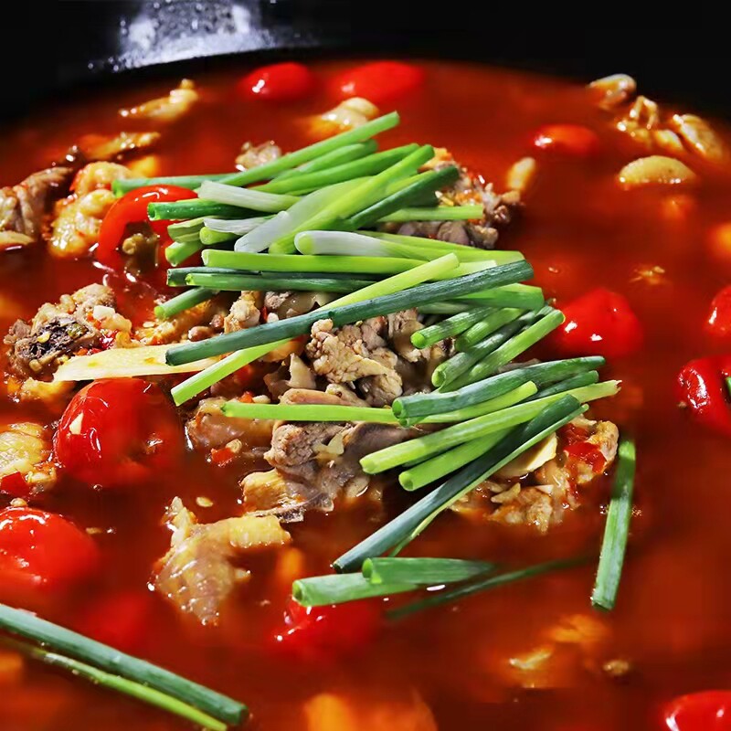 泡椒火锅底料泡椒米线鱼调料麻辣烫泡椒鸡水煮牛蛙专用底料调味料