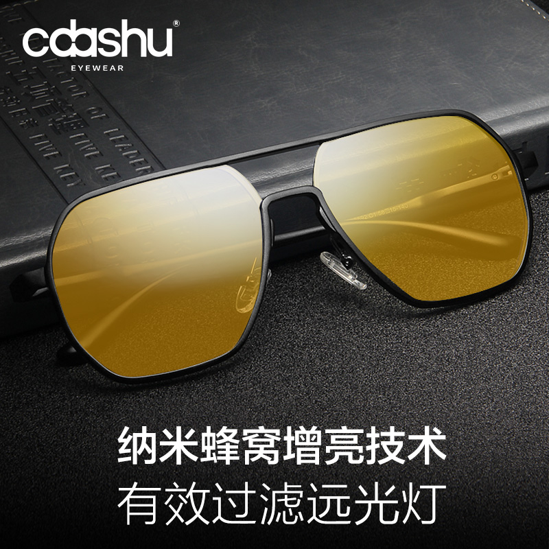 偏光夜視鏡男高清夜間晚上開車