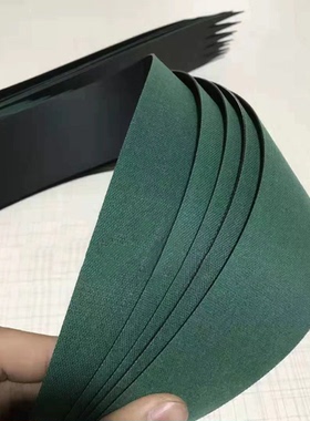 进口绿色齿接 折页机印刷机输纸皮带  紫宏奥奇折页机配件输送带