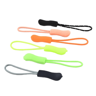 拉链头配件可拆卸拉链绳挂饰背包衣服拉链锁头拉坠羽绒服彩色吊坠