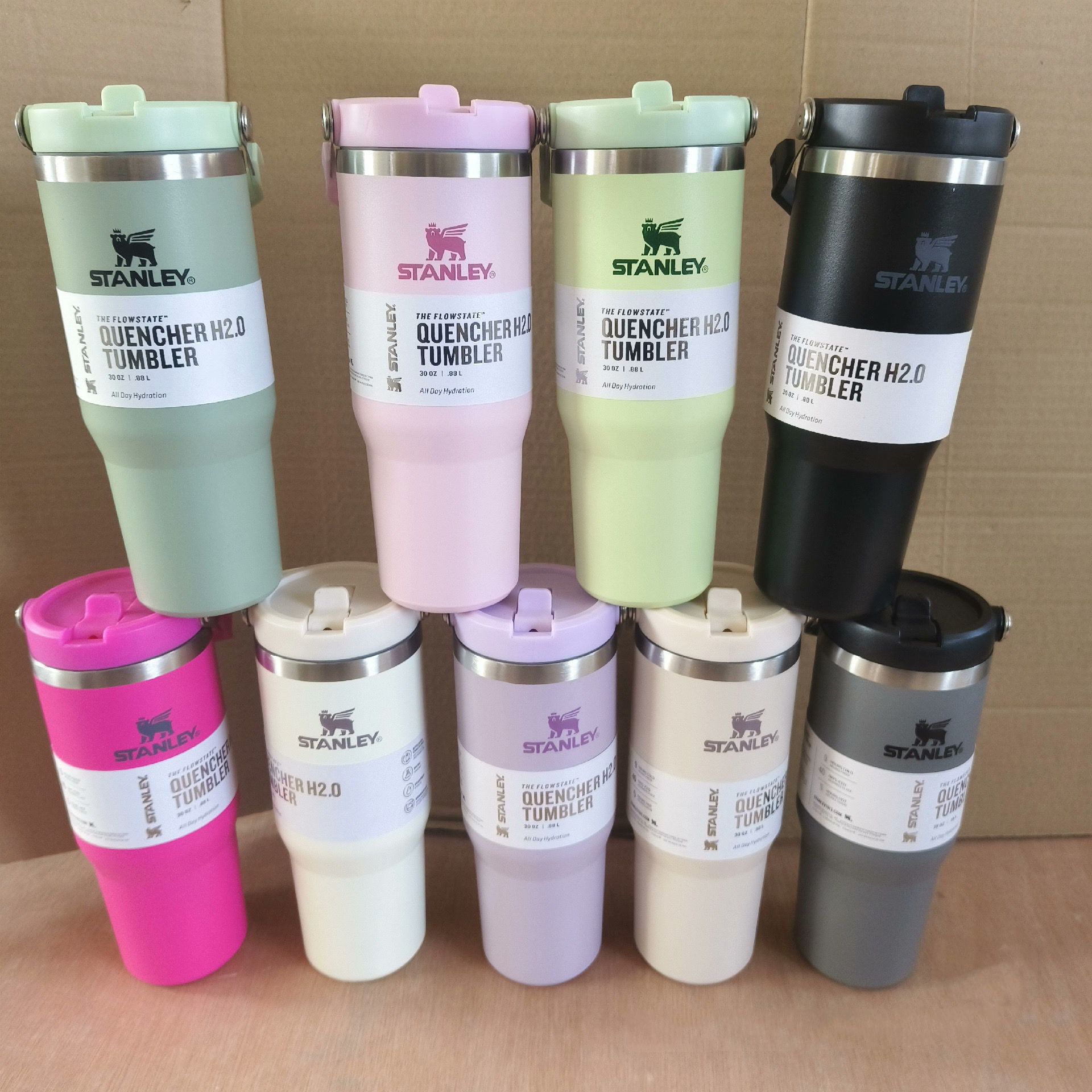 STANLEY史丹利2代30oz手提款不锈钢保温保冷吸管杯大容量冰霸
