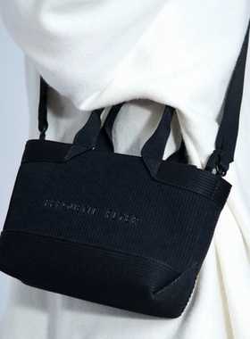 FREQUENT FLYER/飞行常客香港潮牌时尚男女托特款针织包斜挎手提