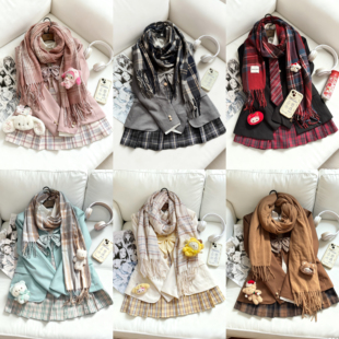 西服外套叠穿格裙套装 清仓 JK制服日制学院风套装 正版 JK六件套