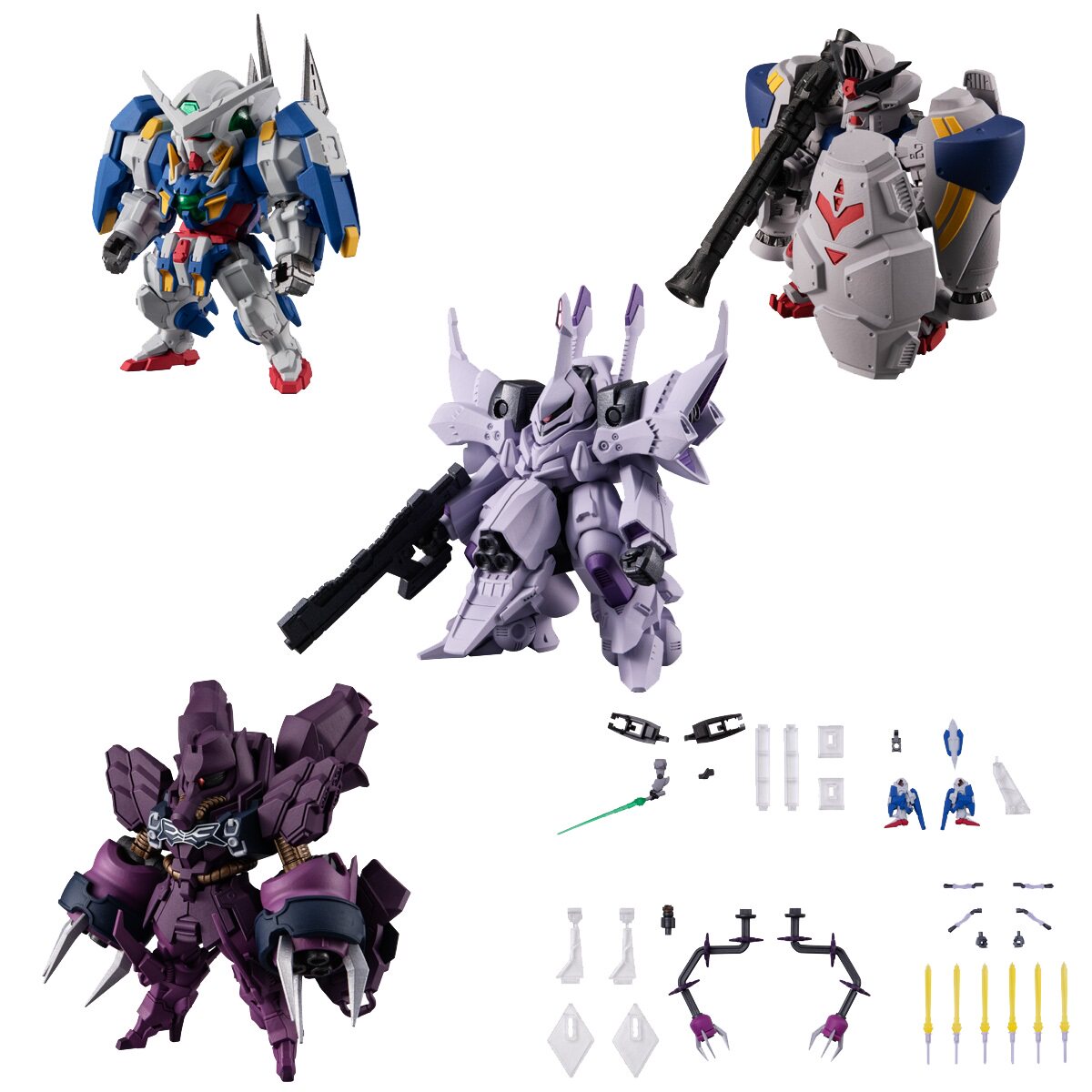 漫盒万代盒蛋食玩高达FW24 25 26 GUNDAM CONVERGE Plus04 手办
