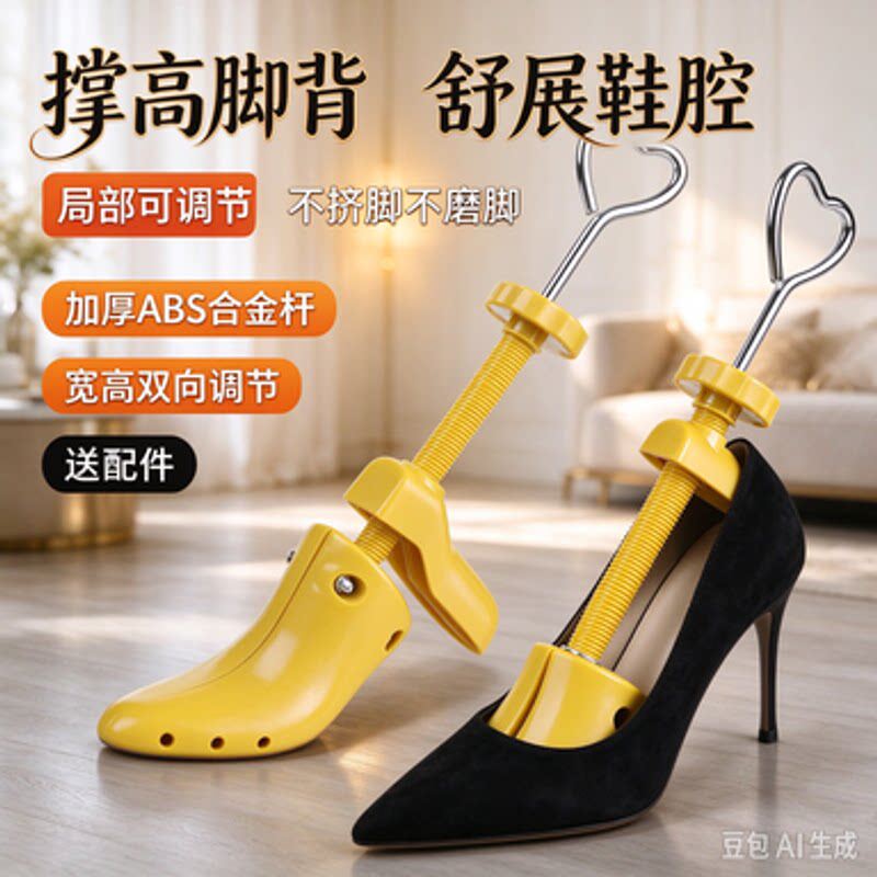 撑鞋器男女款扩鞋器鞋小撑大器撑宽扩大鞋子撑子通用鞋撑撑高