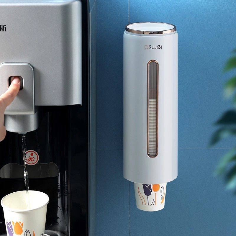 一次性杯子取杯器壁挂式免打孔家用高颜值自动饮水机纸杯架取杯架,家庭/个人清洁工具,杯架,淘宝优惠券,粉丝福利购,淘宝优惠卷