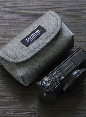 适用佳能g7x2相机包便携手包g7x3耐磨sx730/xs740索尼zv1f黑卡rx100m7 m5a保护套理光GR3 gr4松下lx10 ZS99