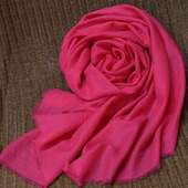 细密钻石纹散须围巾加宽版 APCSHOP 精选体验春夏新款 穿戒绒尖披肩