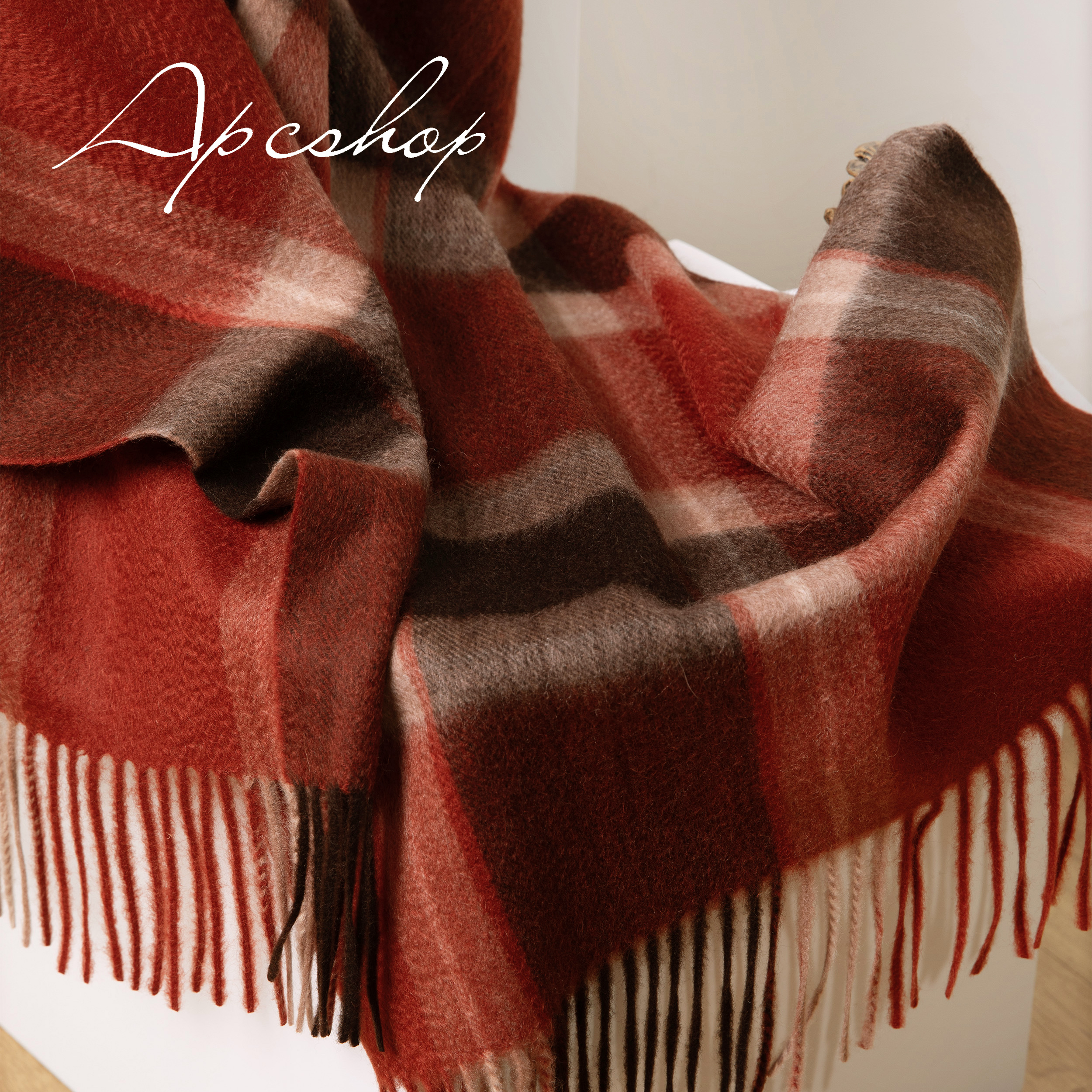 软糯百搭保暖男女同款披肩围巾