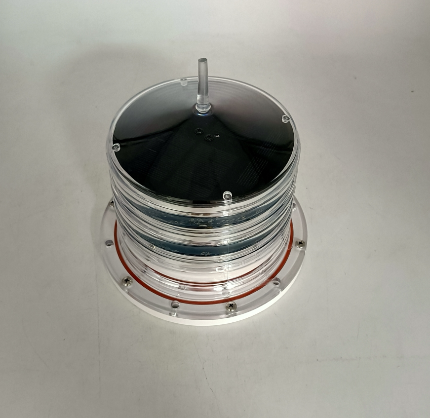 一体化太阳能船舷灯桅杆灯 红色闪光船舶航行灯抛锚灯led环照渔船