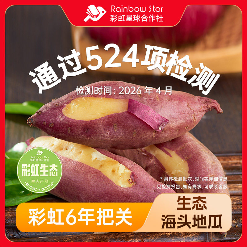 彩虹星球生态｜生态海头地瓜4斤装海南地瓜红薯饱满皮薄安心食材