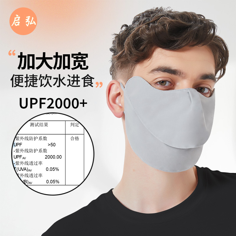 冰丝防晒面罩全脸防紫外线透气