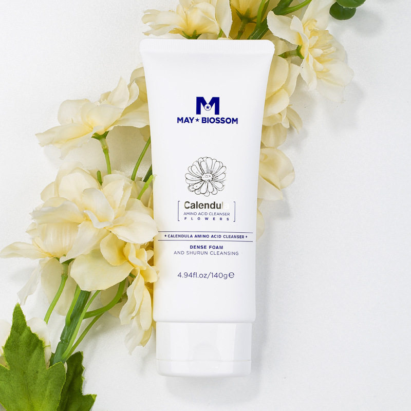 美葆莱金盏花氨基酸洁面乳深层清洁毛孔补水保湿温和泡沫洗面奶