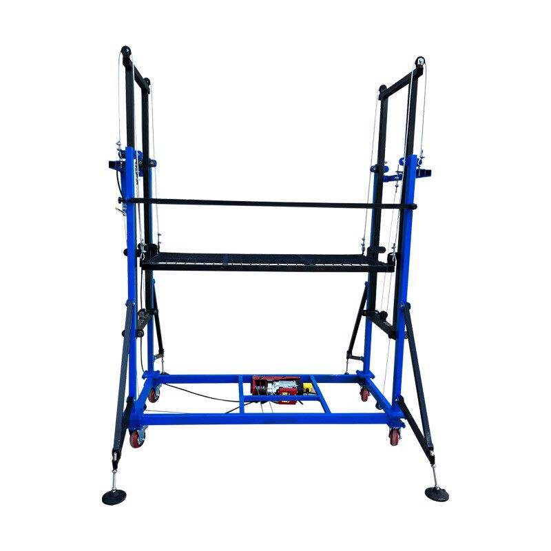 工地用活动架子升降机多功能自动折叠移动遥控平台电动升降脚手架