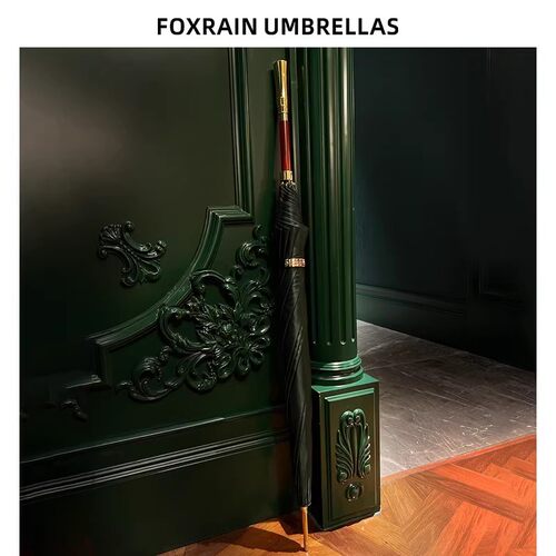 foxrain高颜值高端男士长柄雨伞