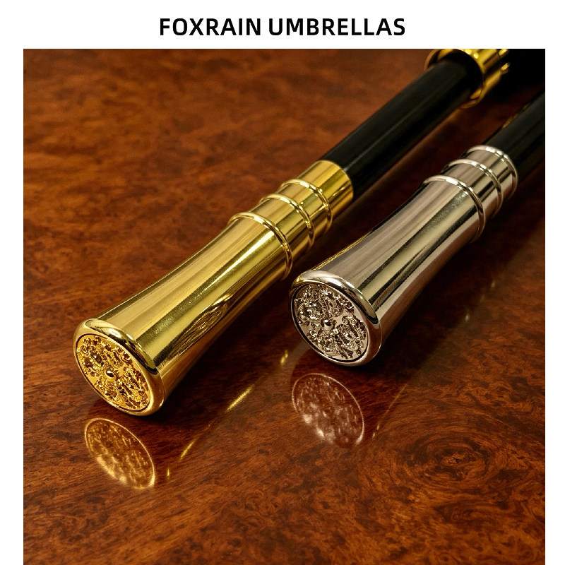 foxrain复古龙头权杖长柄雨伞