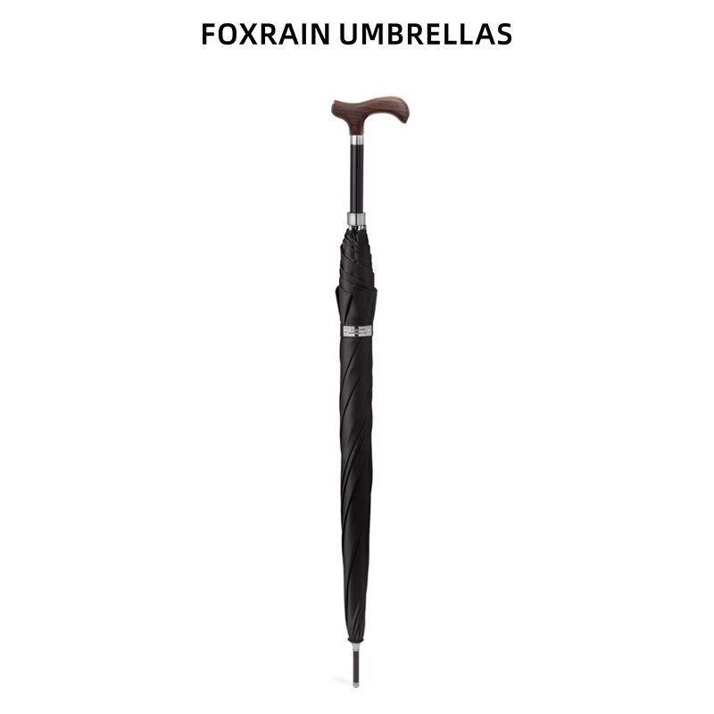foxrain复古高档拐杖伞