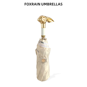 foxrain防晒折叠兔子头高档雨伞