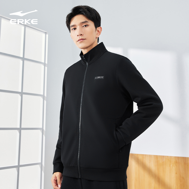 erke/鸿星尔克运动服外套男