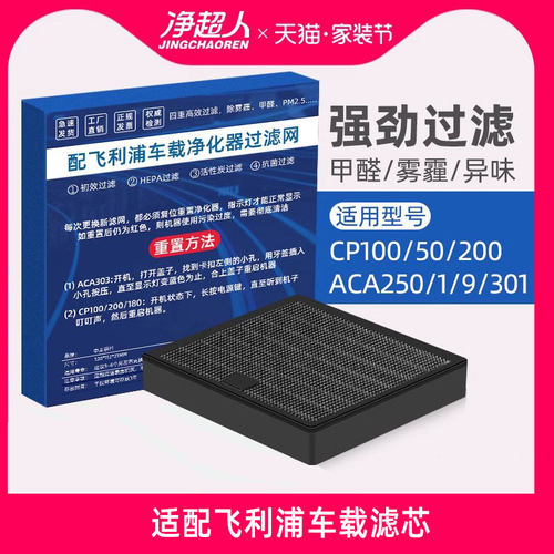 净超人适用车载空气过滤网
