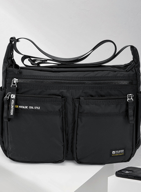 斜挎包男包包牛津布小背包华朗迪尔中年男士单肩包外出便携男士包