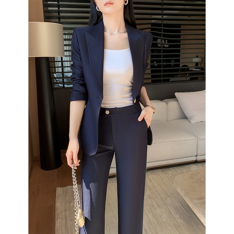 高级感西装套装女2026秋新款职业装通勤时尚气质修身休闲西服外套